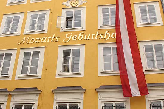 Mozarts Geburtshaus (©Foto: Marikka-Laila Maisel)