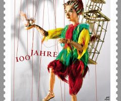 Sonderbriefmarke für das Salzburger Marionettentheater