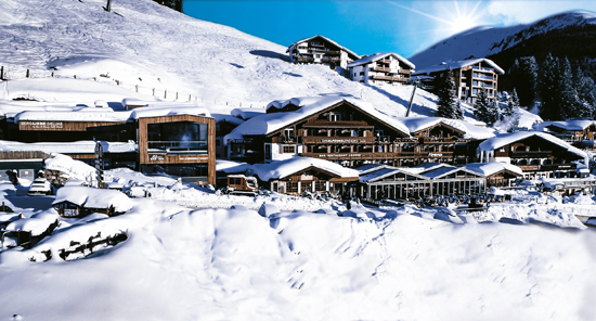 MylApenwelt Resort - Aussenansicht im Winter (©Foto: My Alpenwelt Resort)