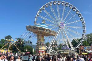 Sky Vision Riesenrad 2023 auf der Salzburger Dult (©Foto:Martin Schmitz)